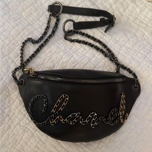 Chanel Black Chain Embellished Women's Bag